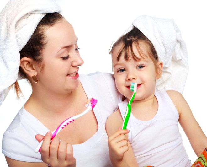 Các bước chải răng đúng cách